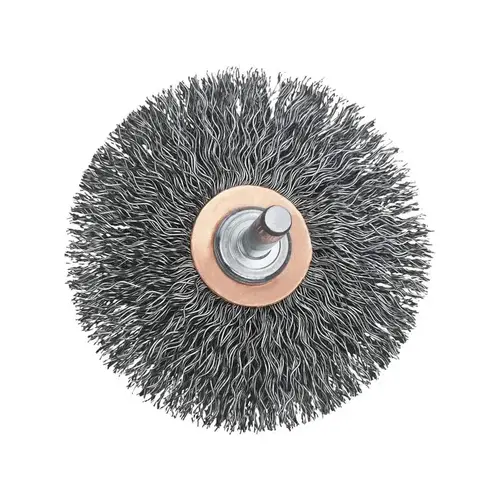 Wire Wheel 2" Fine Crimped Carbon Steel 20000 rpm