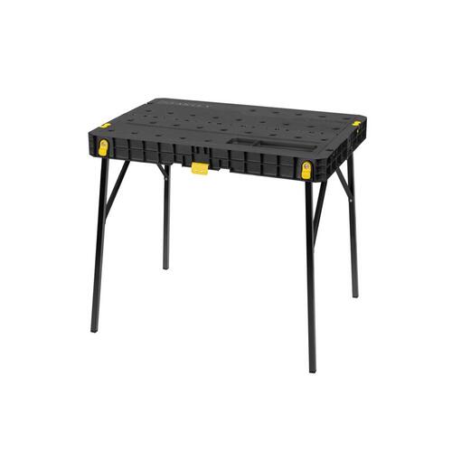 Folding Workbench 33.5" L X 23.5" W X 29" H 700 lb. cap. Black