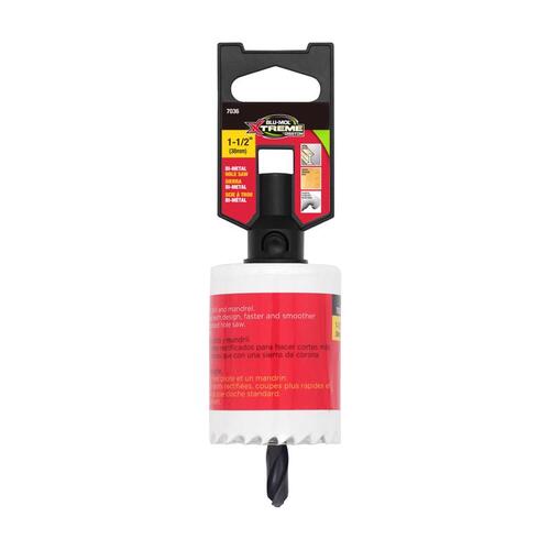 Blu-Mol Xtreme E0217036 Hole Saw 1-1/2