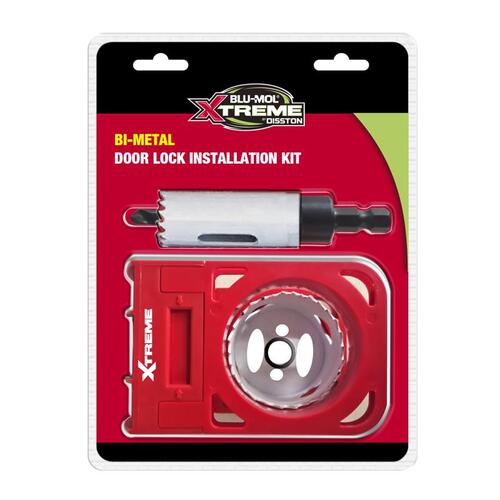 Door Lock Installation Kit Blu-Mol Xtreme Bi-Metal