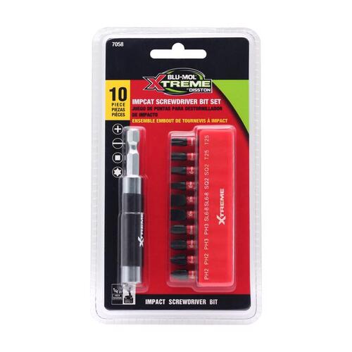 Impact Driver Bit Set Black