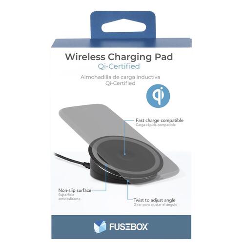 FuseBox 131 0836 FB4 Wireless Charging Pad 6 ft. L Black