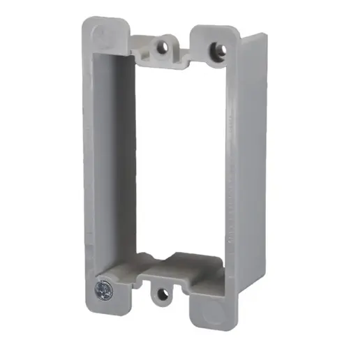 Cantex EZ Box New Work 44 Cu In Rectangle PVC 3 Gang Outlet Box Gray