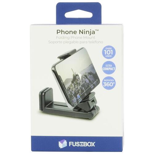 FuseBox 204 0439 FB4 Device Mount Phone Ninja Black For All Mobile Devices Black