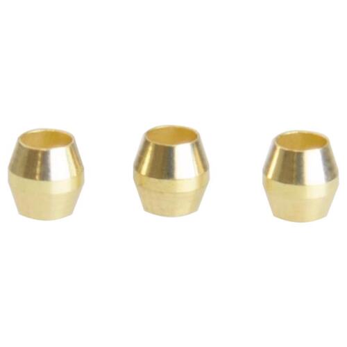 Sleeve 1/8" Compression X 1/8" D Compression Brass - pack of 5