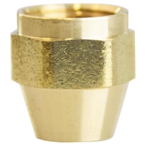 Nut 3/8" Flare Brass