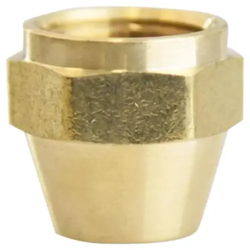 Nut 1/2" Flare Brass