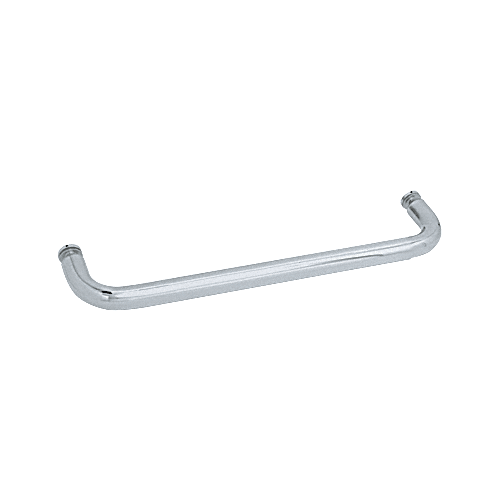 Brushed Satin Chrome 22" BM Series Single-Sided Towel Bar Without Metal Washers
