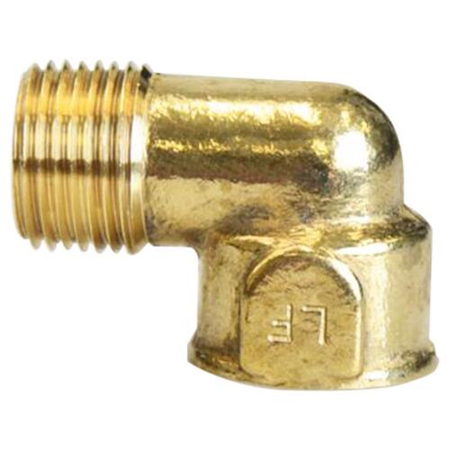 90 Degree Street Elbow 3/8" FPT X 3/8" D MPT Brass