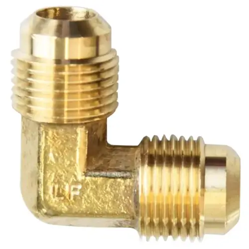 90 Degree Elbow 1/2" Flare X 1/2" D Flare Brass - pack of 5