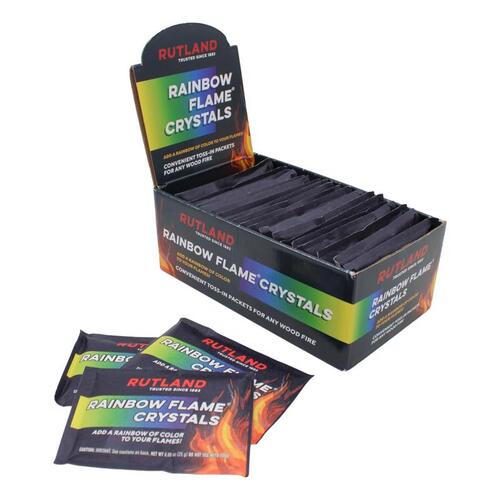 Flame Crystals Rainbow Flame 0.5 hr 25 pk 0.88 oz - pack of 25