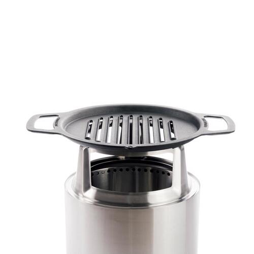 Solo Stove YUK27-COOK-BUN Fire Pit Accessory Pack Yukon Cast Iron/Stainless Steel 9.5" H Silver