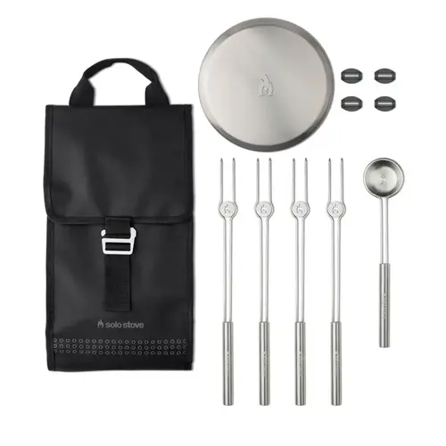Solo Stove MXLACCESPACK Fire Pit Accessory Pack Mesa XL Stainless Steel 2" H X 9" W X 16" D Black