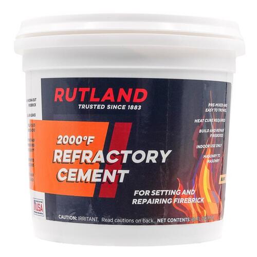 Rutland 610 Refractory Cement Buff