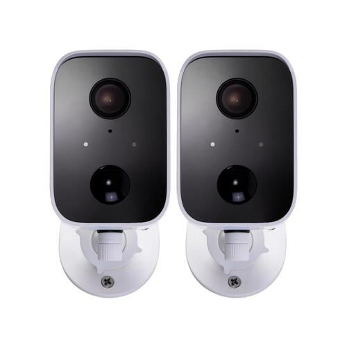 Security Camera CoreCam Battery Powered Indoor and Outdoor Black/White