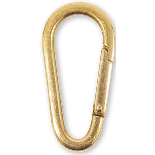 Hillman 9985377 Carabiner Sanitas Brass Assorted Black/Gold Clip/Hook Assorted Black/Gold