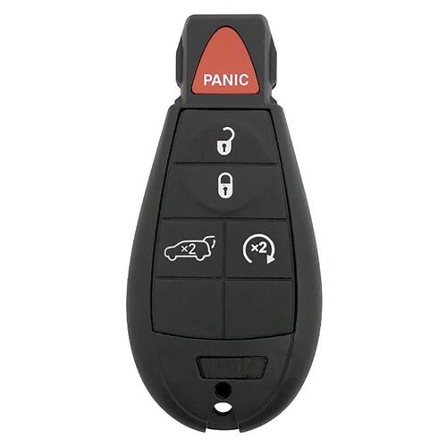 Key FOB Shell Advanced Security Automotive CP128D Double For Multiple Models Black