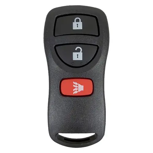 Remote HD Key Advanced Security Automotive NIS014 Double For Nissan Black