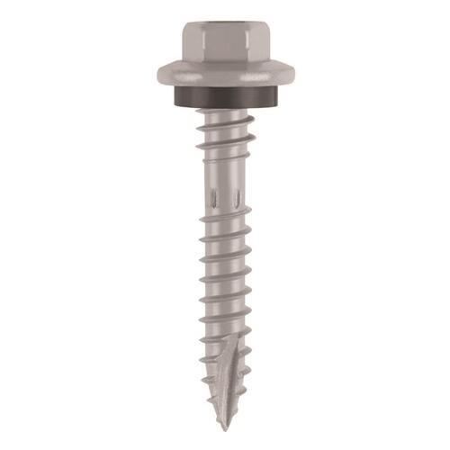 Roofing Screws No. 10 X 2" L Hex Drive Hex Washer Head