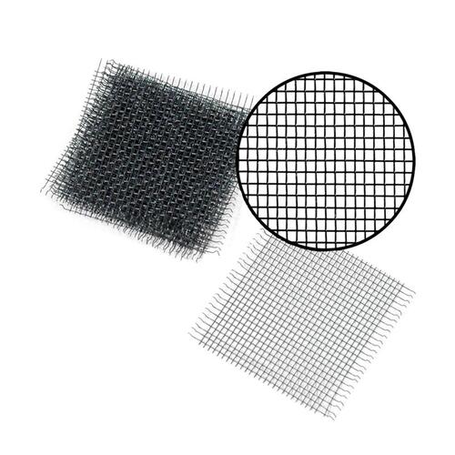 Screen Patch 4.5" W X 5" L Charcoal Aluminum Charcoal