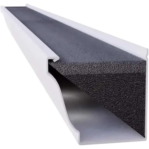 GutterFoam GF-K5-8BOX-C Gutter Guard 5" W X 48" L Black Polyether Outdoor Foam Black