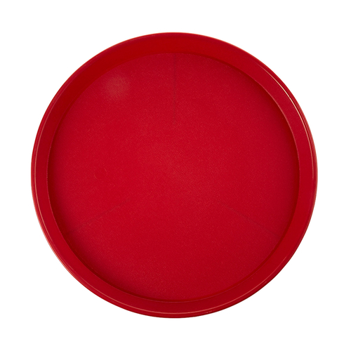 Arrow Home Products 19809 Serve Tray Red Plastic Serving Platter 15.75" D Red