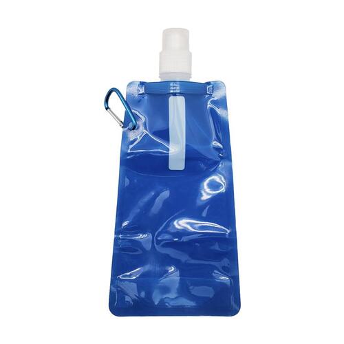 Kolorae KOL-0448 Flask 16 oz Blue/Red Polyethylene Blue/Red