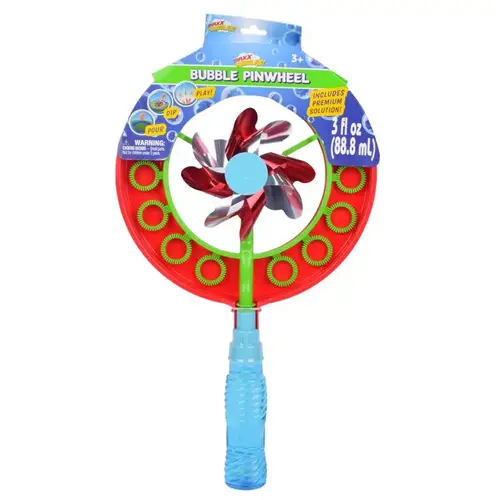 Sunny Days 320490-XCP12 Bubble Wand Maxx Bubbles Plastic Assorted Assorted - pack of 12