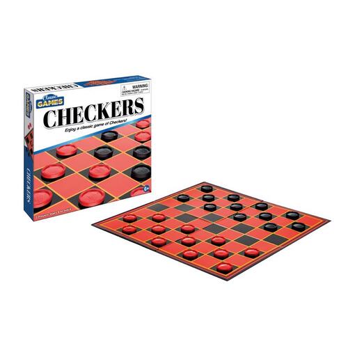 Playmaker Toys 11118 Checkers Classic Games