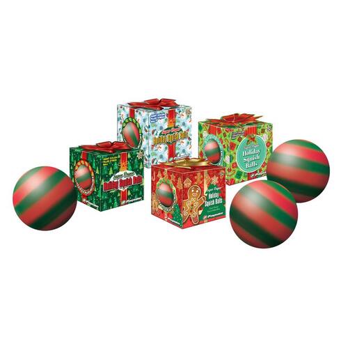 Playmaker Toys 19325 Holiday Dough Balls Super Duper Green/Red Green/Red