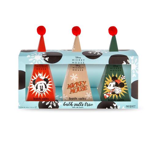 Mad Beauty DMJ-FG5827-6 Bath Salts Disney Mickey Mouse Frosted Berries, Toasted Marshmallow, Christmas Icing Scent Bath Salt