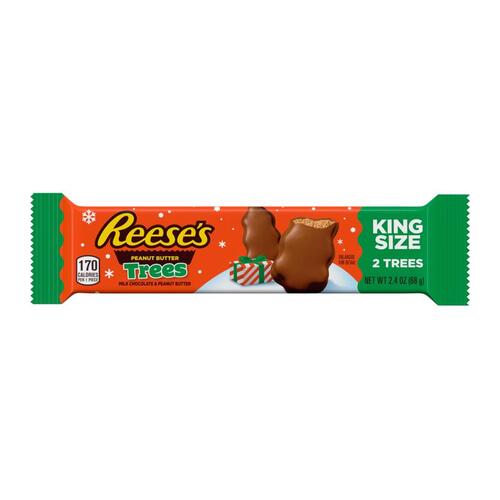 Reese's 34000 47369 Candy Milk Chocolate and Peanut Butter Trees 2.4 oz