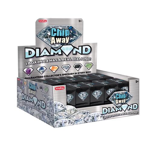 Diamond Digging kit Chip Away Assorted Assorted - pack of 24
