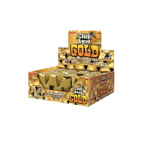 Gold Bar Digging Toy Chip Away Assorted Assorted