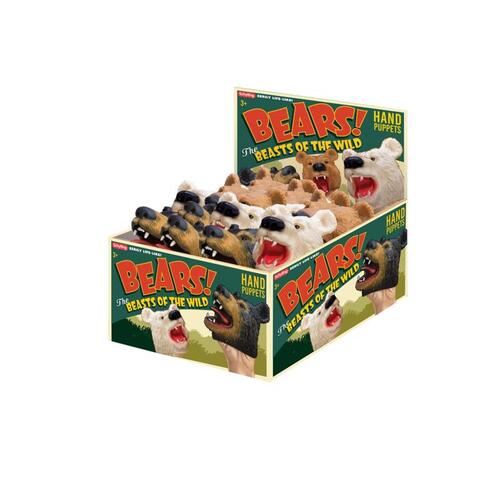 Bear Hand Puppet Plastic Assorted Assorted