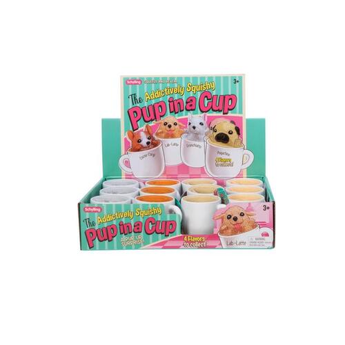 Schylling CPUP Pup in a Cup Fidget Toy Assorted Assorted