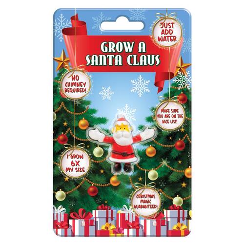 Grow a Santa Magical Toy Red/White Red/White - pack of 12