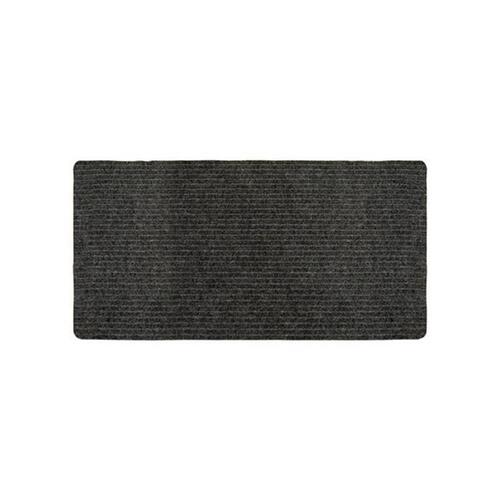 Utility Mat 60" L X 24" W Black/Gray Polyester Black/Gray