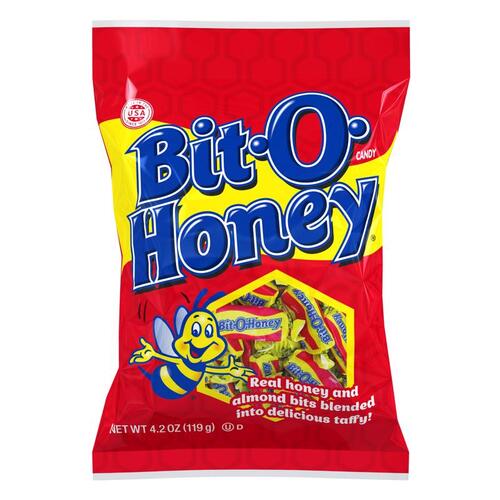 Candy Bit-O-Honey Almond/Honey 4.2 oz - pack of 12