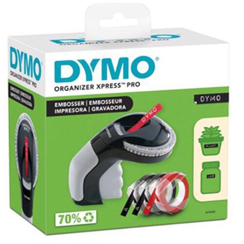 Dymo 2175191 Embossing Label Maker Organizer Xpress Manual Black/White
