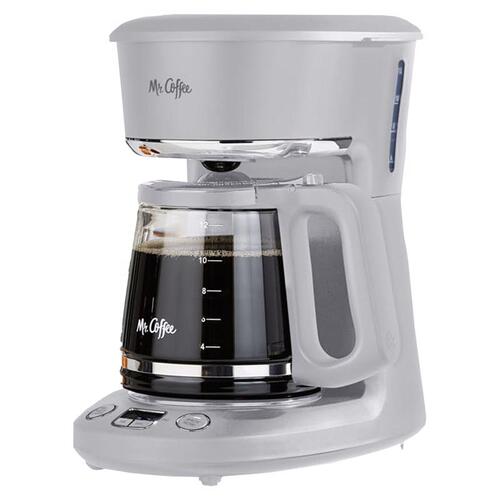 Mr. Coffee 2176661 Coffee Maker 12 cups Gray Gray