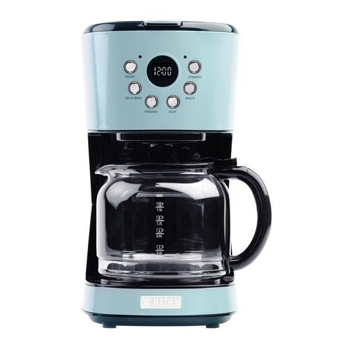 Haden 75032 Coffee Maker 12 cups Turquoise Turquoise