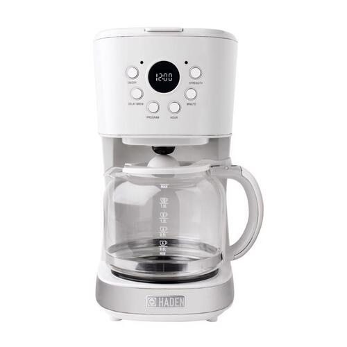 Haden 75061 Coffee Maker 12 cups Ivory Ivory