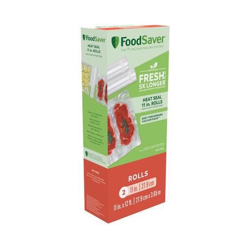 FoodSaver 2185538 Vacuum Sealer Roll Clear Clear
