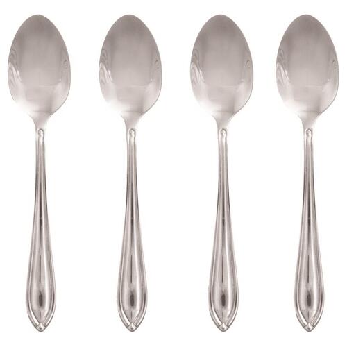 Hampton 146A04DSWB Dinner Spoon Set Ginger Silver Stainless Steel Casual Silver