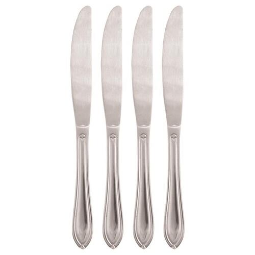Cambridge 146A04DKWB Dinner Knife Set Ginger Silver Stainless Steel Casual Silver