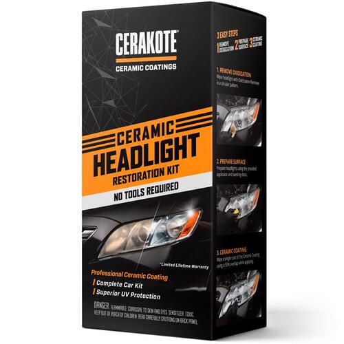 Cerakote AH-HLKIT Headlight Restorer Kit Headlights Wipes