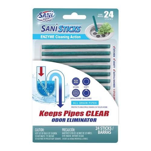 Deodorizing Multi-Purpose Cleaner Sani Sticks No Scent Stick 24 pc