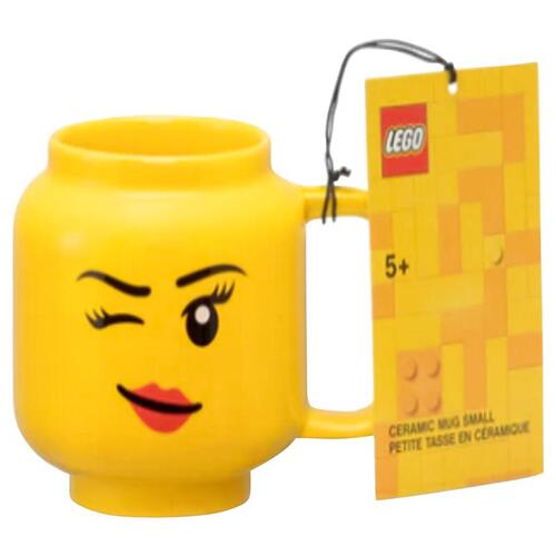 Lego 40460803 Mug 7.6 oz Winking Girl Yellow BPA Free Yellow