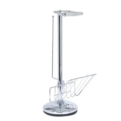 Better Living 54544 Toilet Paper/Magazine Holder Chrome Chrome